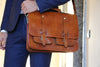 Leather Briefcase/ Backpack