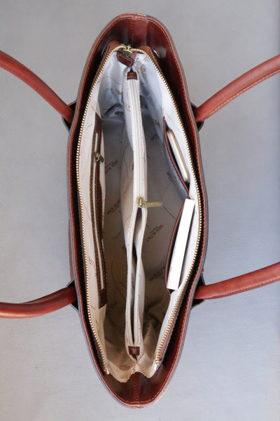 LEATHER HANDBAG