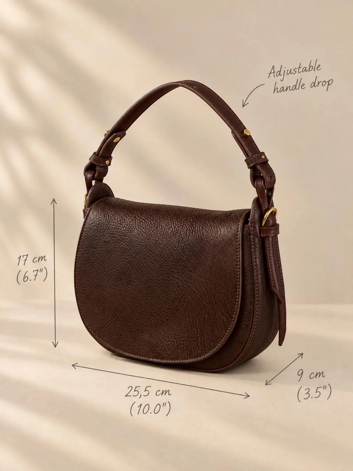 Shaped in Leather – Crossbody Bag