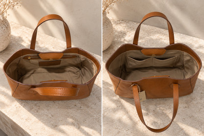 Pure Leather Form — Tote Bag