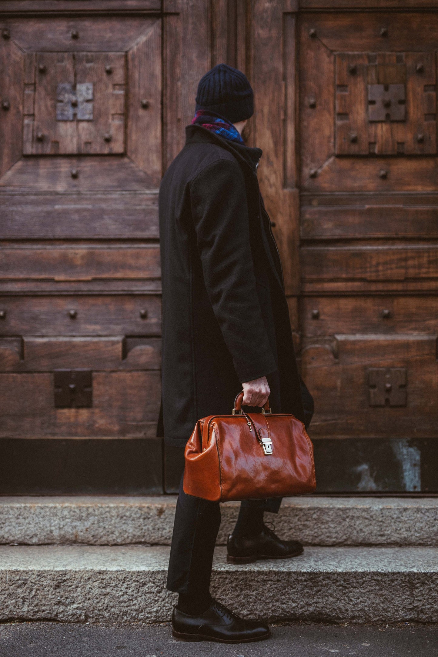 Handcrafted Italian Doctor Bag