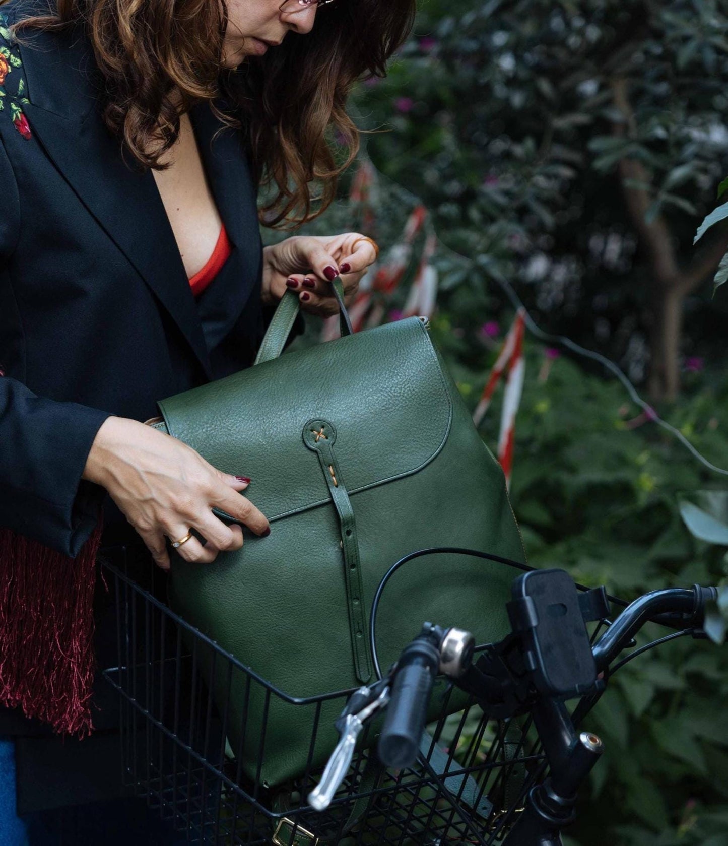 Full Grain Leather Backpack