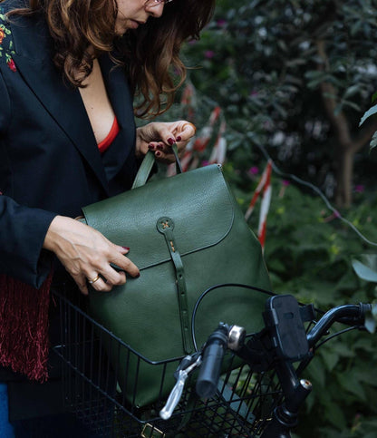 Full Grain Leather Backpack