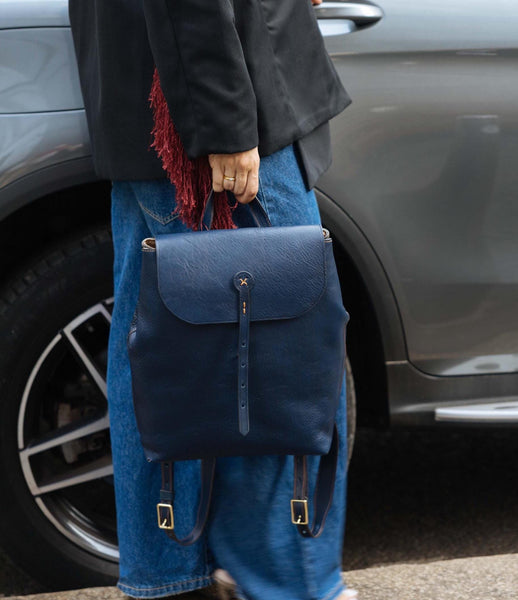 Full Grain Leather Backpack