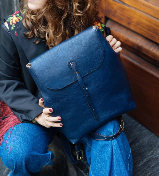 Full Grain Leather Backpack