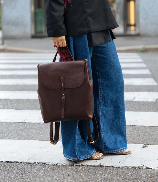 Full Grain Leather Backpack