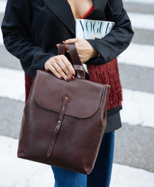 Full Grain Leather Backpack
