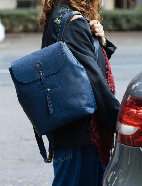 Full Grain Leather Backpack