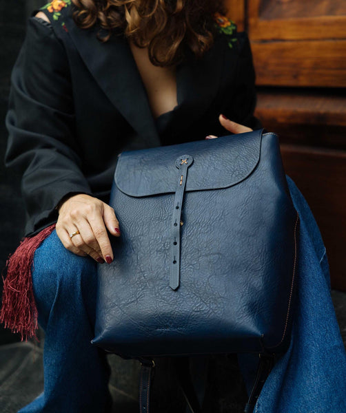 Full Grain Leather Backpack