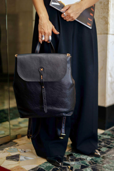 Full Grain Leather Backpack
