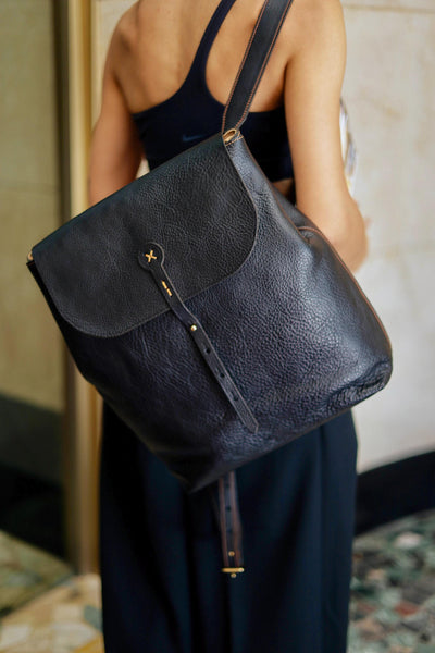 Full Grain Leather Backpack