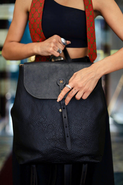 Full Grain Leather Backpack