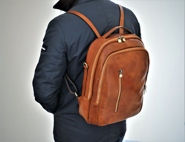 Leather Backpack