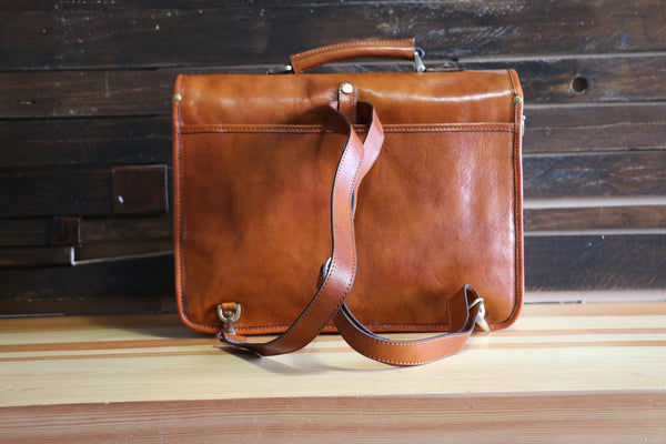 Leather Briefcase / Backpack