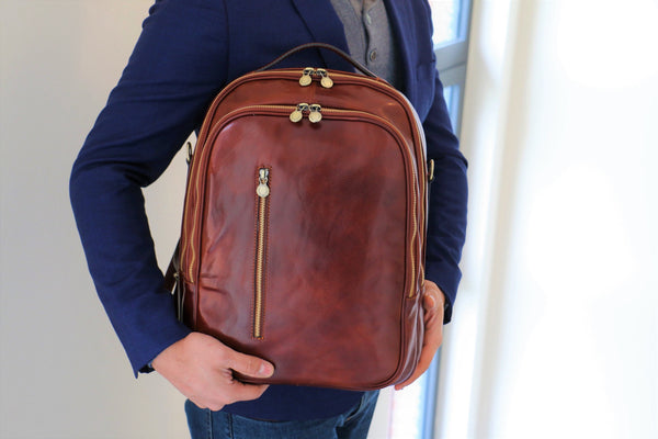 Leather Backpack