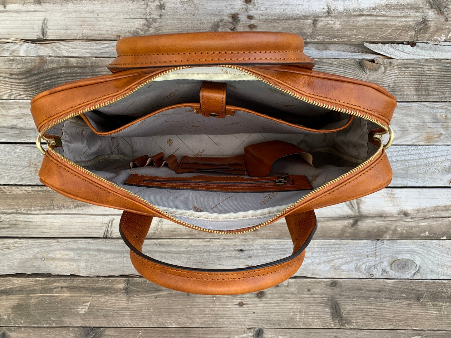 Italian Leather Briefcase