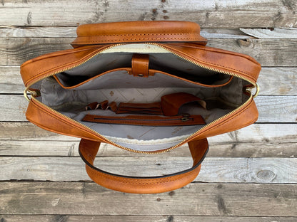 Italian Leather Briefcase